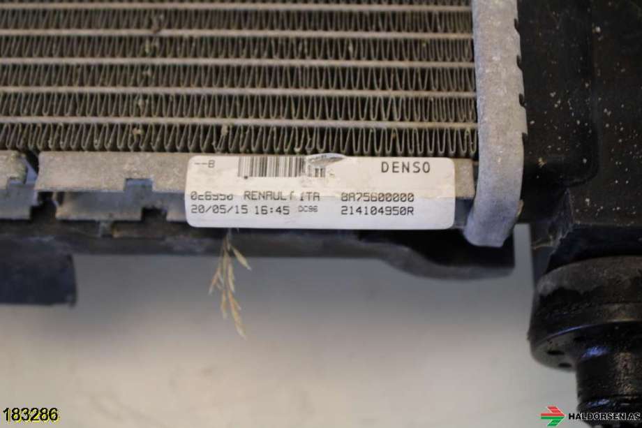 Radiator (automat gir) til Renault Zoe 2013-2019 (Fase 1)  (RENAULT|214104950R|)