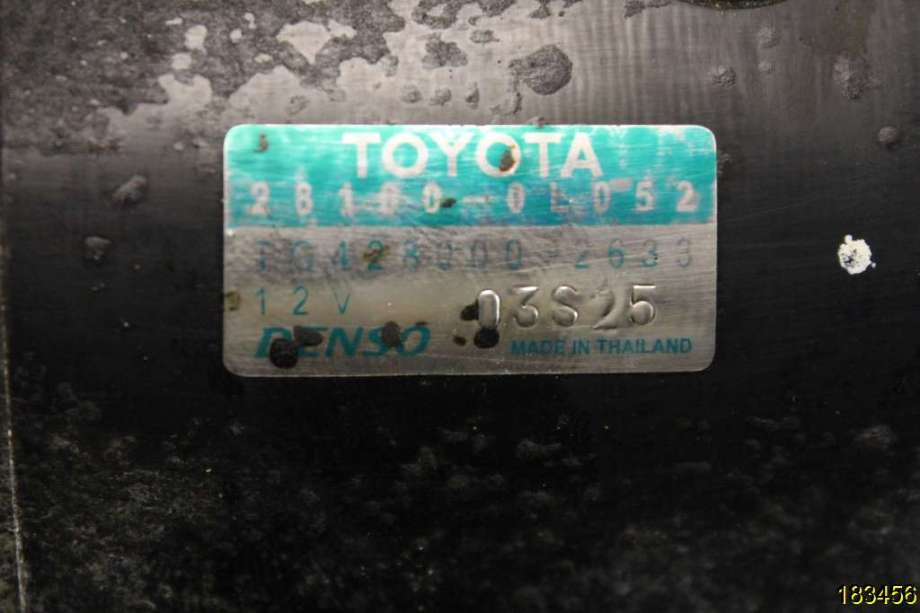 Starter diesel til Toyota Hilux 2012-2016  (TOYOTA|28100-0L052|)