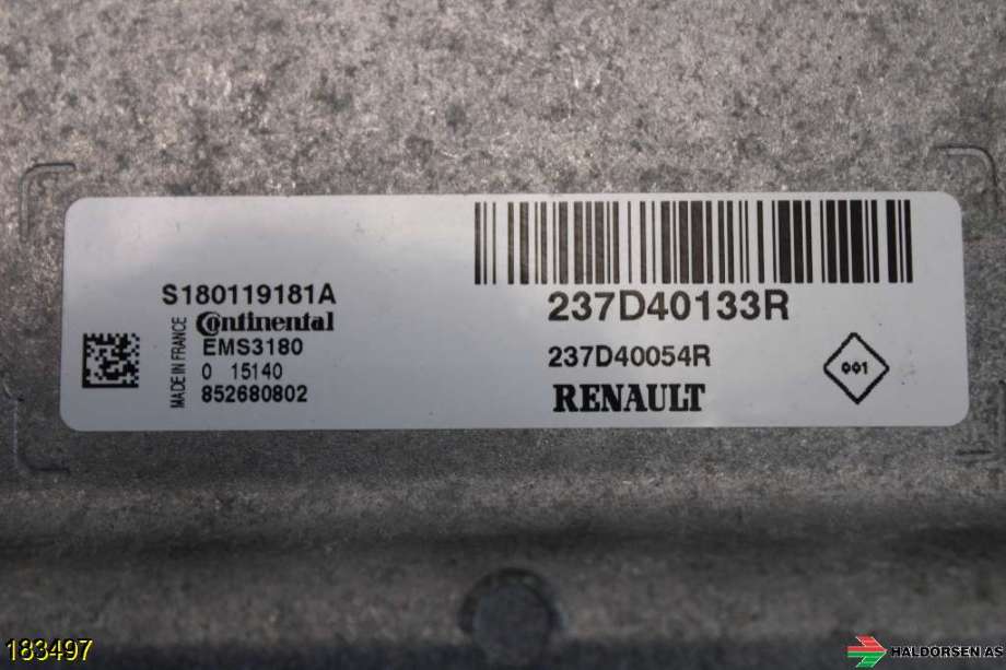 Styreenhet diverse til Renault Zoe 2013-2019 (Fase 1)  (RENAULT|)