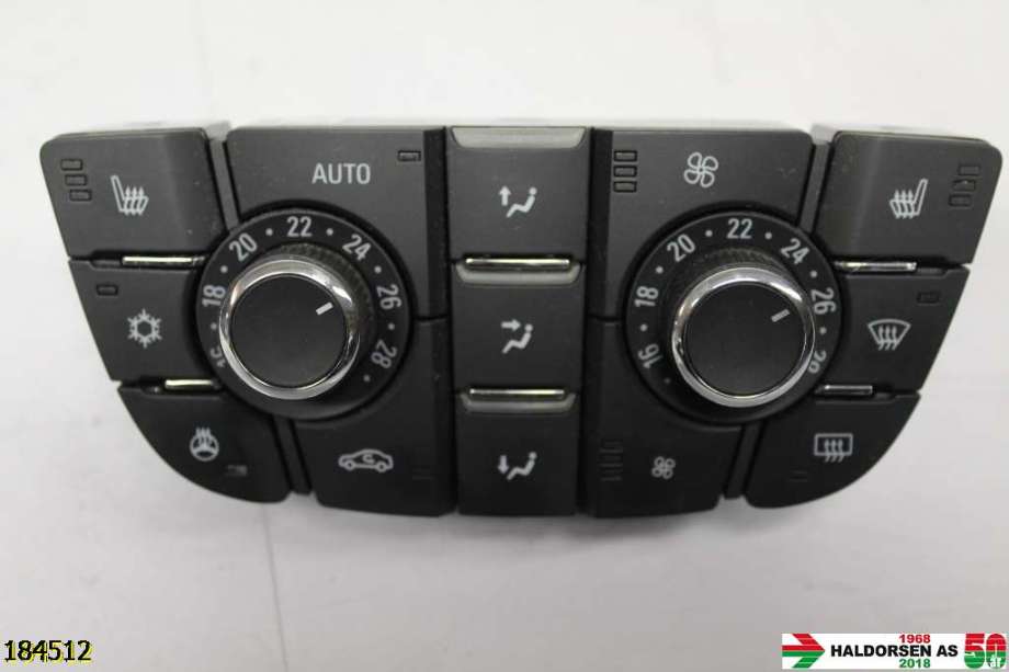Varmeapparat betjening til Opel Astra J 2010-2015  (OPEL|13343709|)