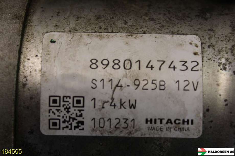 Starter diesel til Opel Astra J 2010-2015  (OPEL|98014743||8980147432)