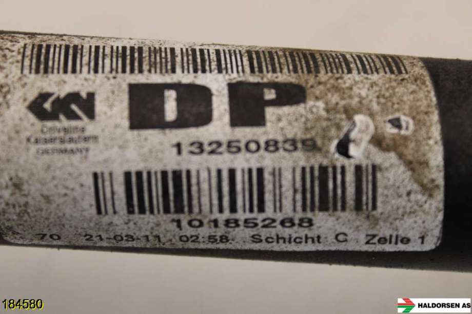 Drivaksel høyre foran til Opel Astra J 2010-2015 (OPEL|13250839|)