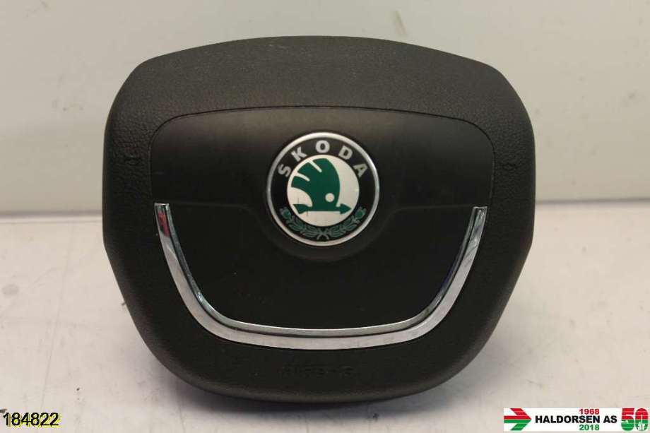 Airbag rattpute til Škoda Octavia 2009-2013 (Type II, Fase 2) (SKODA|1ZO 880 201 AQ|)