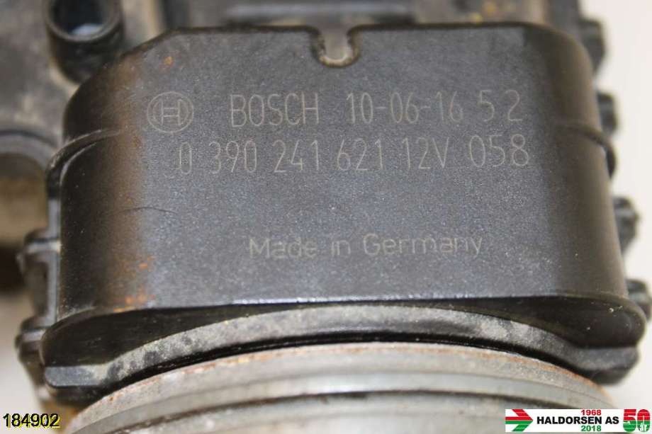 Viskermotor frontrute til Peugeot Partner 2008-2015 (Type II, Fase 1)  (PEUGEOT|6405 LK|BOSCH 10-06-16 5 2|0390241621)