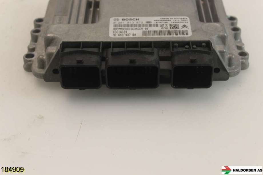 Styreenhet motor til Peugeot Partner 2008-2015 (Type II, Fase 1)  (PEUGEOT|1943 J3|0 281 013 872|)