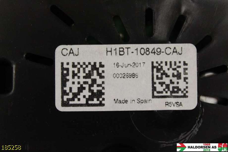 Instrumentpanel til Ford Fiesta 2017-->> (Type VII)  (FORD|H1BT-10849-CAM||H1BT-10849-CAJ)