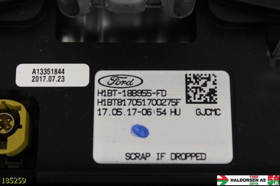 Bilstereo navigasjon til Ford Fiesta 2017-->> (Type VII)  (FORD|H1BT-18B955-FE||H1BT-18B955-FD)