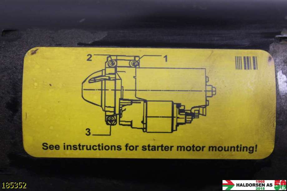 Starter diesel til BMW 3-Serie 2005-2011 (E90/E91/E92/E93) (E90/E91/E92/E93) (BMW|12 41 8 570 238|)