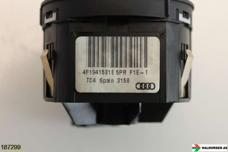 Bryter lys til Audi A6 2008-2011 (Type III, Fase 2) (C6) (C6) (AUDI|4F1941531 E|)