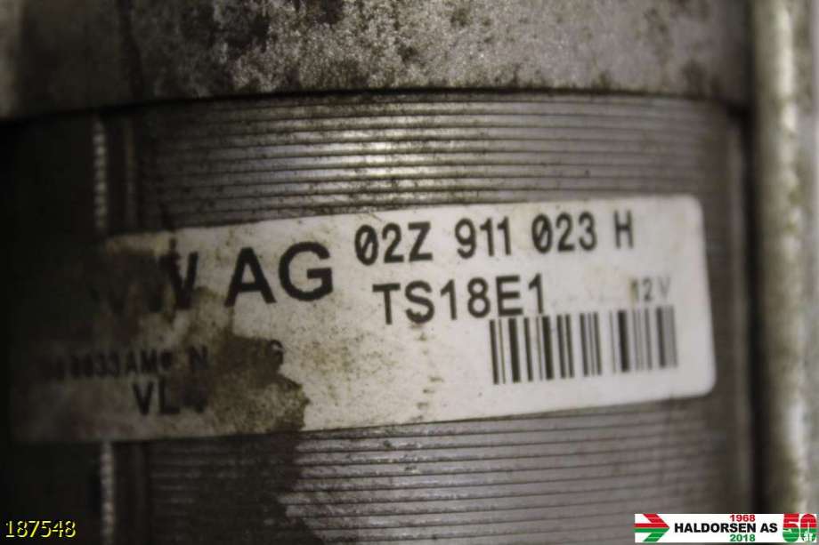 Starter diesel til VW Transporter / Caravelle 2003-2009 (Fase 1) (T5) (T5) (VOLKSWAGEN|02Z 911 023 F|)