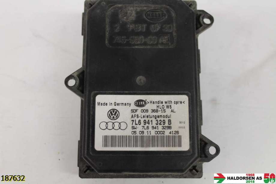Styreenhet xenon/ballast til Škoda Octavia 2009-2013 (Type II, Fase 2)  (SKODA|7L6 941 329 B|)