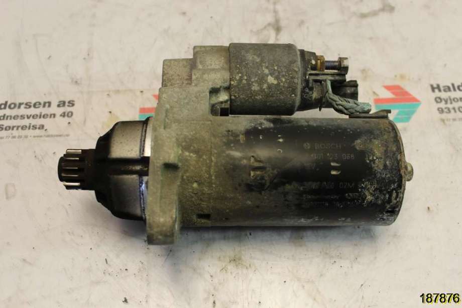 Starter diesel til VW Caddy, 2010-2015 (Type III, Fase 2)  (VOLKSWAGEN|0 001 123 038)