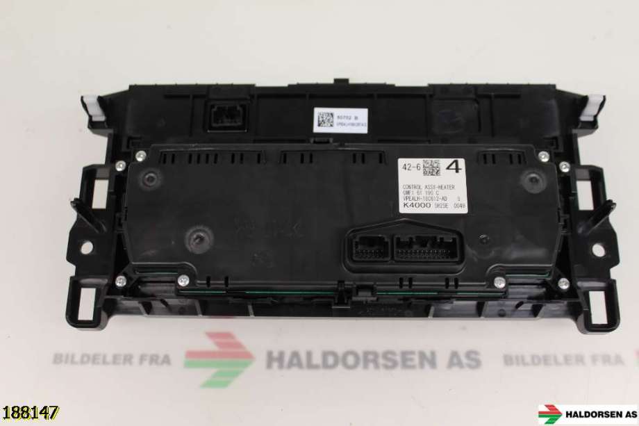 Varmeapparat betjening til Mazda 6 2015-2018 (Type III, Fase 2)  (MAZDA|GMF1 61 190 C|)