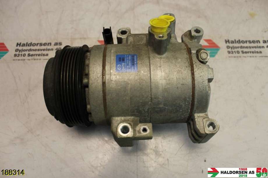 Aircondition kompressor til Mazda 6, 2015-2018 (Type III, Fase 2)  (MAZDA|KG3A 0801)