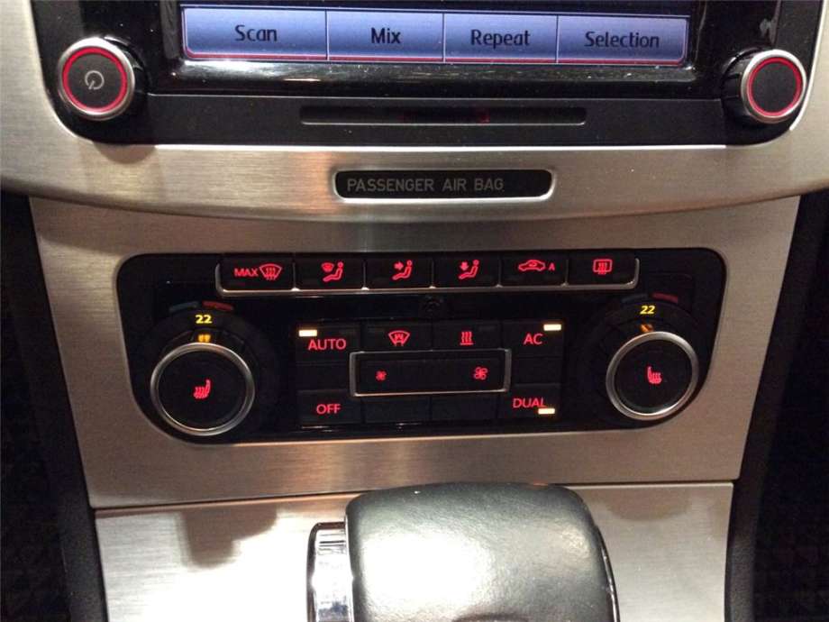 Varmeapparat betjening til VW CC 2008-2012 (PASSAT CC) (PASSAT CC) (VOLKSWAGEN|5K0 907 044 EA||5K0 907 044 CD)
