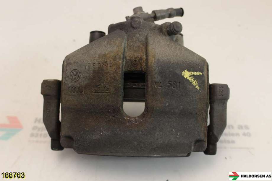 Bremsecaliper venstre foran til VW CC, 2008-2012 (PASSAT CC) (PASSAT CC) (VOLKSWAGEN|1K0 615 123 E)