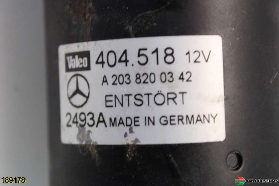 Viskermotor frontrute til Mercedes CLK 2002-2009 (C209) (C209) (MERCEDES|A 203 820 03 42|)
