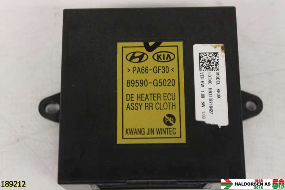 Styreenhet diverse til Kia Niro, 2016-2021  (KIA NIRO PLUG-IN HYBRID|89590G 5020)