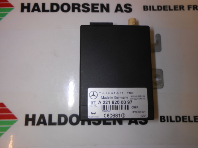 Styreenhet diverse til Mercedes E-Klasse, 2002-2006 (Fase 1) (W211) (W211) (MERCEDES|A 211 820 00 97)
