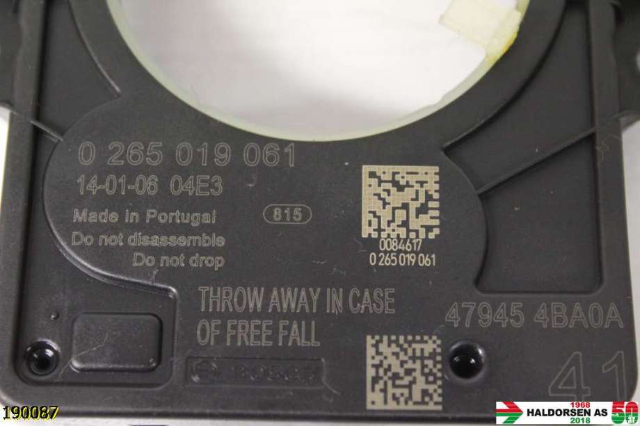 Sensor diverse til Nissan Qashqai 2014-2021 (Type II)  (NISSAN|47945-4BA0A|0 265 019 061|)