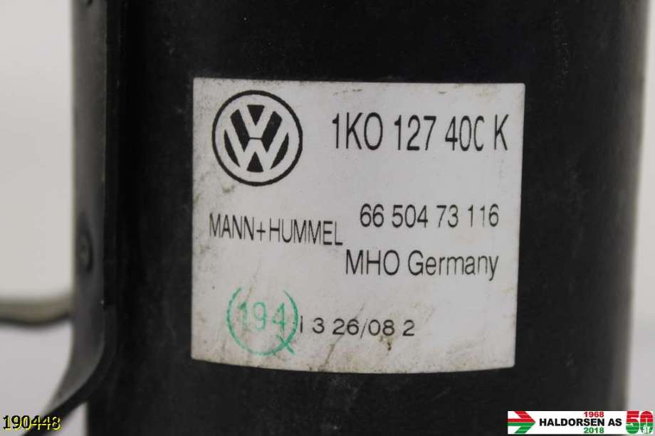 Dieselfilterholder til VW Golf, Plus/Cross 2009-2013 (Fase 2)  (VOLKSWAGEN|)