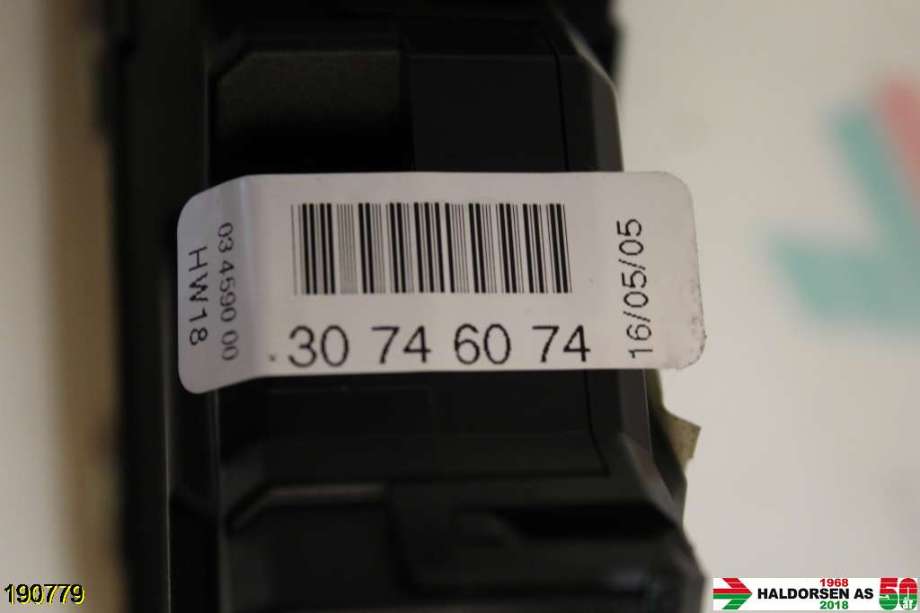 Bryter ruteheis til Volvo V70 2005-2007 (Type II, Fase 2)  (VOLVO|9401804|)