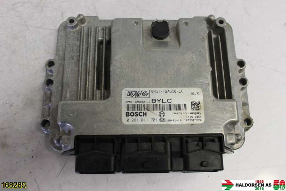 Styreenhet motor til Ford Focus, 2008-2010 (Type II, Fase 2) (FORD|8M51-12A650-LC)