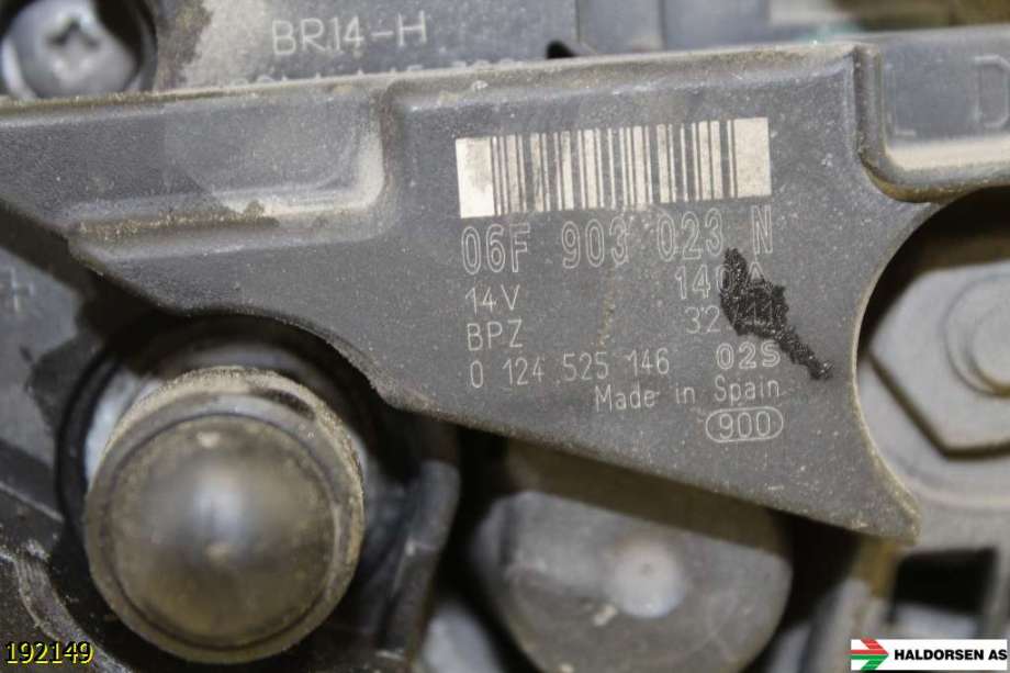 Dynamo til Škoda Superb 2008-2015 (Type II)  (SKODA|06F 903 023 N|)
