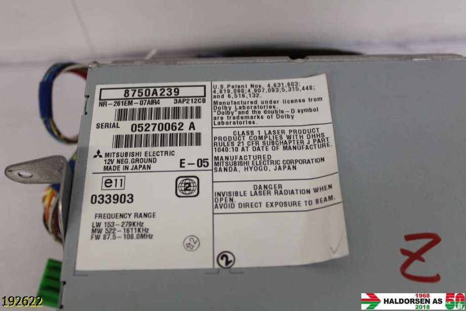 Bilstereo til Mitsubishi ASX 2010-2019 (MITSUBISHI|)