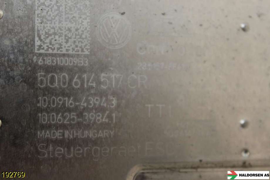 ABS sentral til Škoda Octavia 2017-2020 (Type III, Fase 2) (SKODA|5Q0 614 517 CR|)