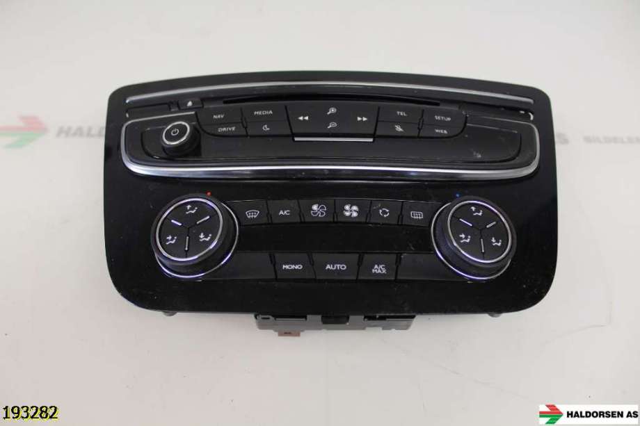 Varmeapparat betjening til Peugeot 508 2014-2018 (Type I, Fase 2) (PEUGEOT|98 077 013 XZ|)