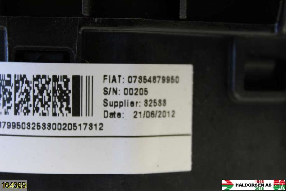 Airbag rattpute til Fiat Ducato 2007-2013  (FIAT|735685782|)