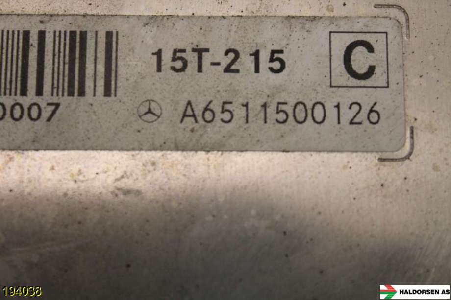 Styreenhet motor til Mercedes C-Klasse 2007-2011 (Fase 1) (W204) (W204) (MERCEDES|A 651 150 01 26||A0054469240)