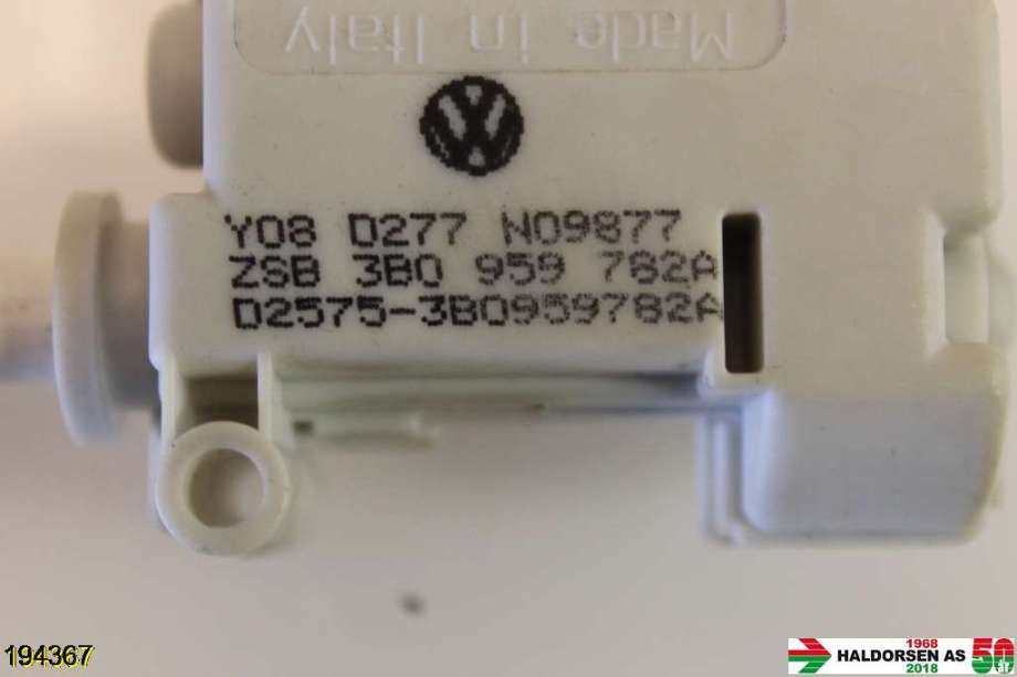 Hanskerom til Audi A6 2008-2011 (Type III, Fase 2) (C6) (C6) (AUDI|3BO 959 782A|)