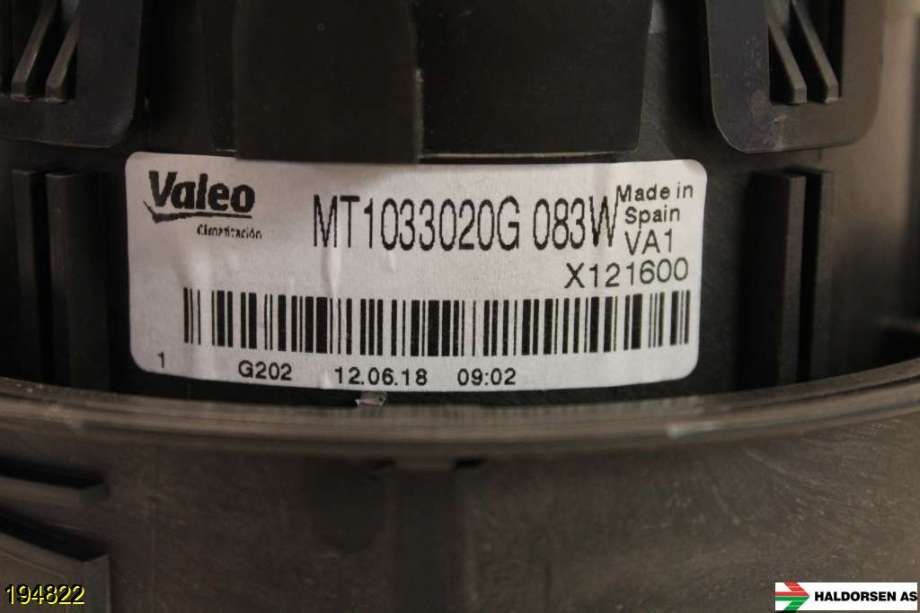 Varmeapparat motor til Nissan NV200 2010-2019  (NISSAN|272264FA0A||MT1033020G 083W)