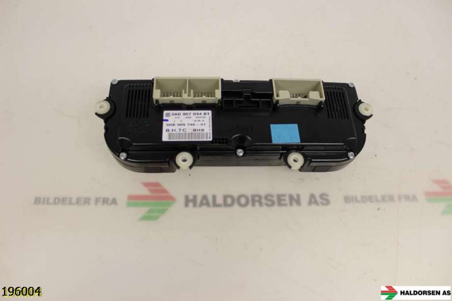 Varmeapparat betjening til VW Golf VI 2008-2012  (VOLKSWAGEN|5K0 907 044 BT|)