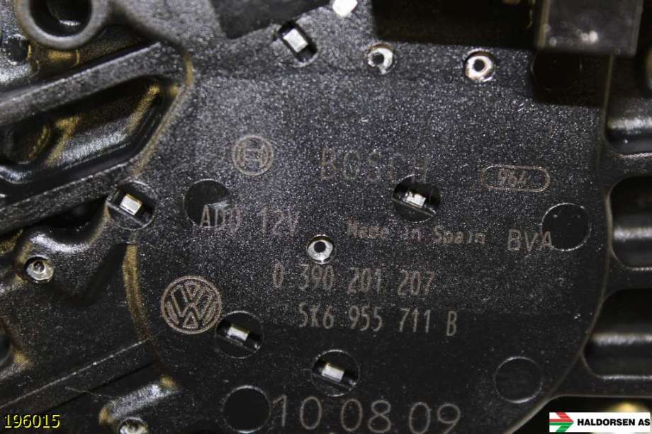 Viskermotor bakrute til VW Golf VI 2008-2012  (VOLKSWAGEN|5K6955711B|)