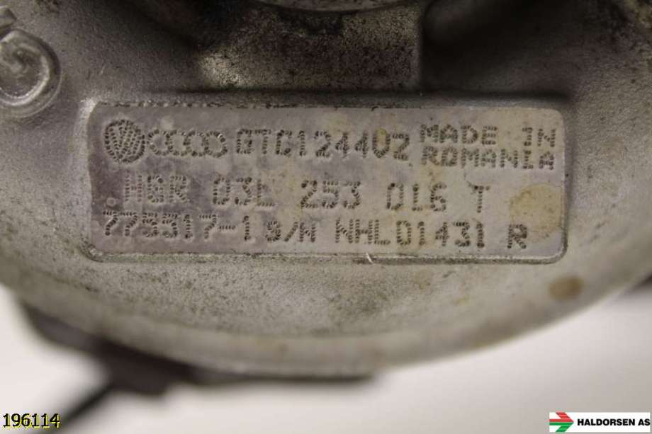 Turbo til VW Golf VI 2008-2012  (VOLKSWAGEN|)