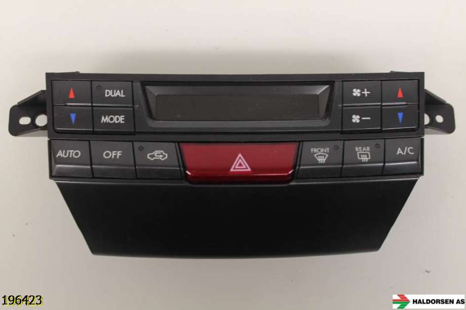 Varmeapparat betjening til Subaru Legacy, 2009-2015  (SUBARU|72311AJ330)