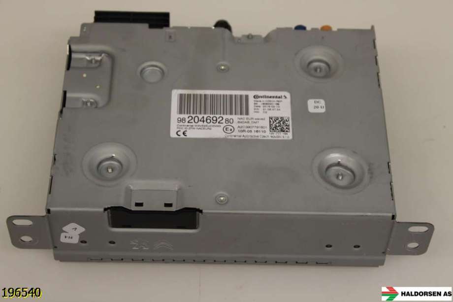Bilstereo navigasjon til Citroën C4, Picasso, 2013-2018 (Type II)  (CITROEN|98 204692 80)