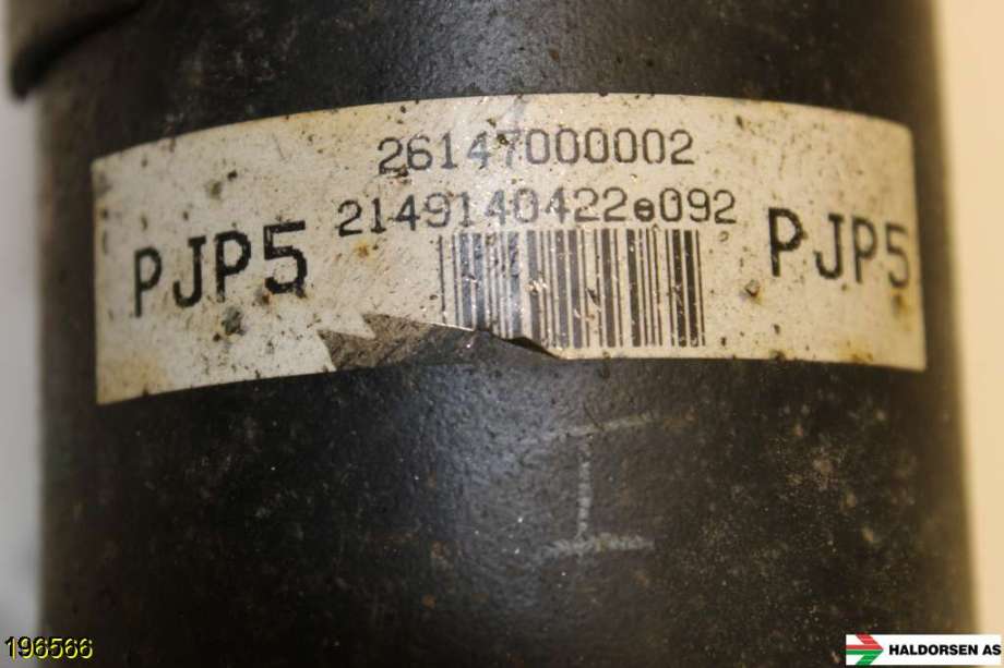 Mellomaksel bakre til Toyota Land Cruiser 150 2014-->> (Fase 2) (TOYOTA|2149140422 092|26147000002|)