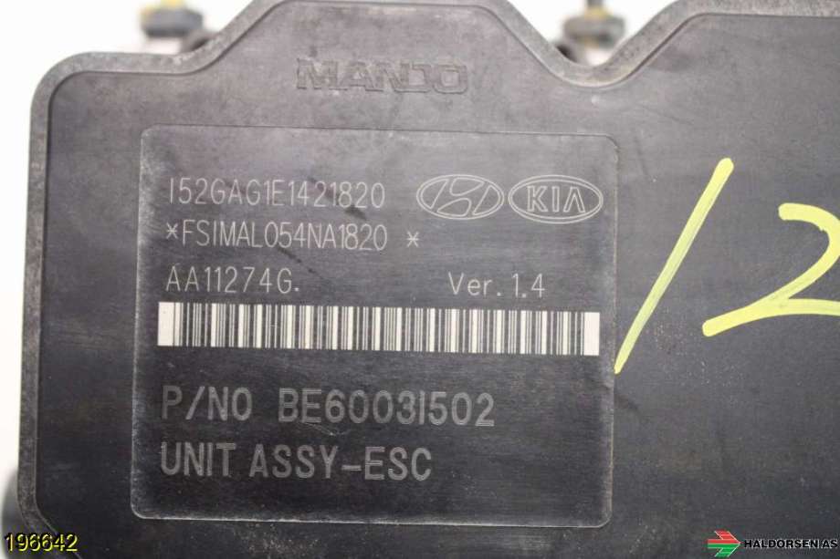 ABS sentral til Hyundai i40 2012-2017  (HYUNDAI|58920 3Z510||BE60031502)