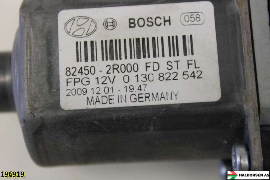 Ruteheis venstre foran til Hyundai i30 2007-2012 (Type I) (HYUNDAI|82450-2R000|)