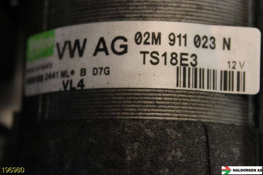 Starter diesel til VW Passat 2005-2010 (B6) (B6) (VOLKSWAGEN|02M 911 023 NX||02M 911 023 N)