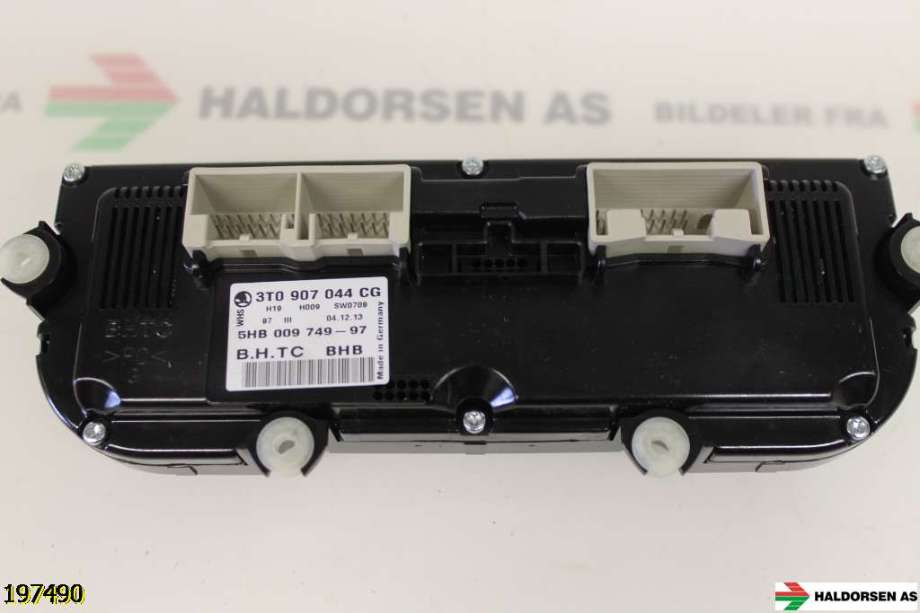 Varmeapparat betjening til Škoda Superb 2008-2015 (Type II)  (SKODA|3T0 907 044 CG|)