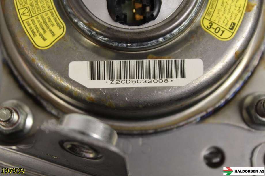 Airbag rattpute til Toyota RAV4 2006-2009 (Type III, Fase 1)  (TOYOTA|200094205A8Z|Z2CD5032008|)