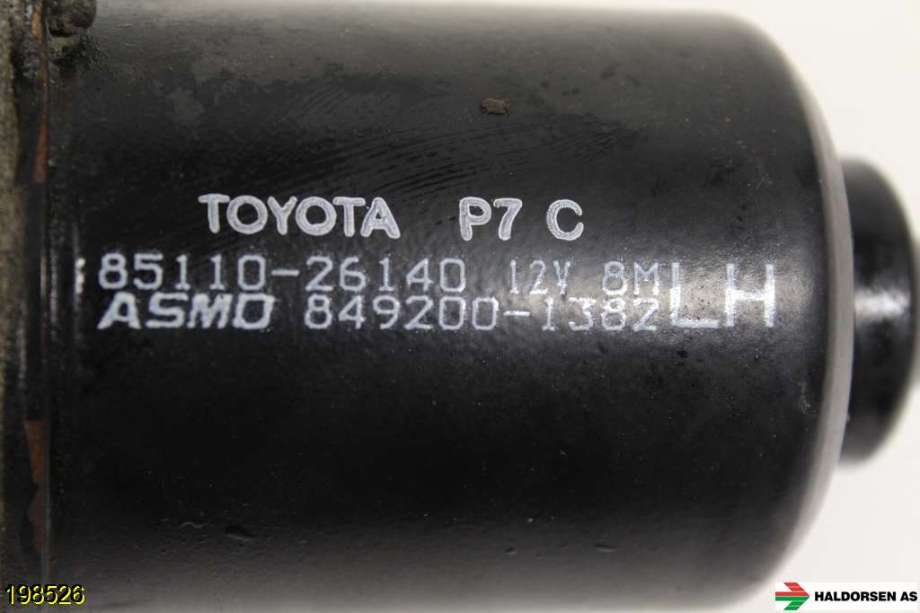Viskermotor frontrute til Toyota Hiace 2007-2012 (Fase 3)  (TOYOTA|8511026140|)