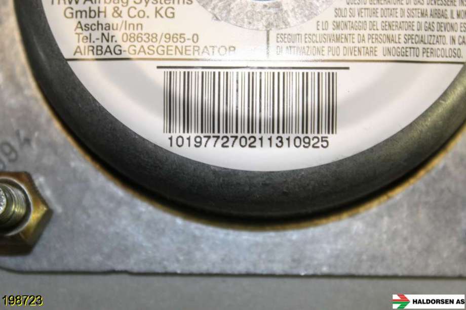 Airbag rattpute til VW Transporter / Caravelle 1990-2003 (T4) (T4) (VOLKSWAGEN|)