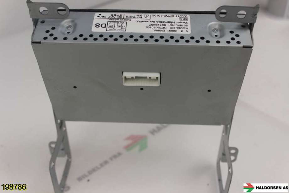 Bilstereo navigasjon til Nissan X-Trail 2007-2014 (T31) (T31) (NISSAN|28091EM00A||DP7W-1010E)
