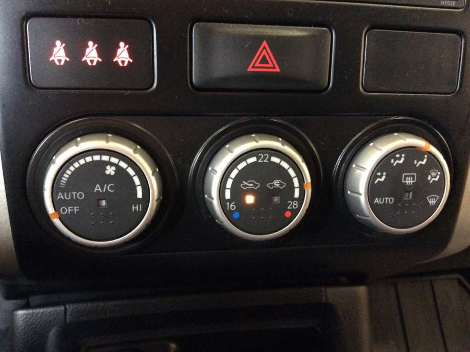 Varmeapparat betjening til Nissan X-Trail, 2007-2014 (T31) (T31) (NISSAN|)